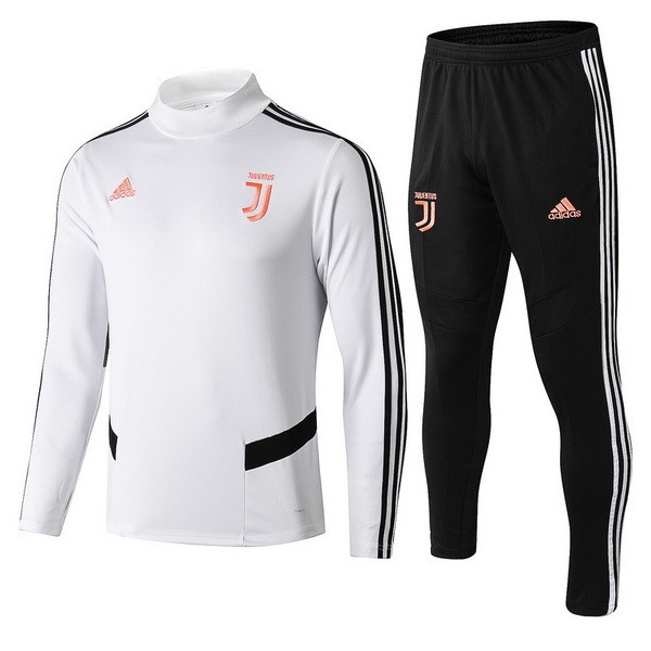 Chandal Niños Juventus 2019-20 Blanco Negro Rosa